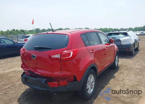 2011 Kia Sportage Lx from USA, damaged, VIN KNDPB3A21B7015594